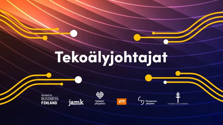 Tekoälyjohtajat-podcastin markkinointikuva