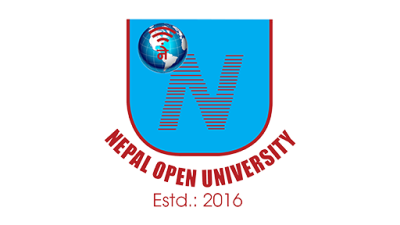 Nepal Open University logo 