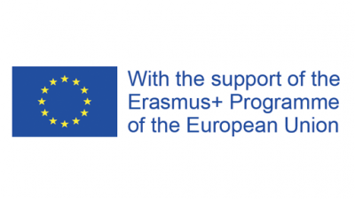 Erasmus+ with the support of logo