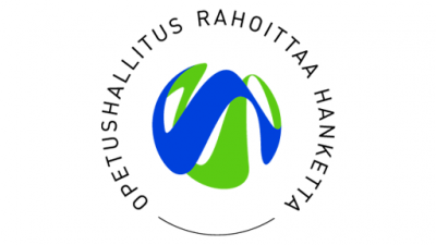 Opetushallitus rahoittaa hanketta logo