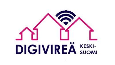 Digivireä Keski-Suomi projektin logo
