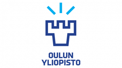 Oulun yliopisto pystysuuntainen logo