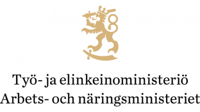 Työ- ja elinkeinoministeriön logo
