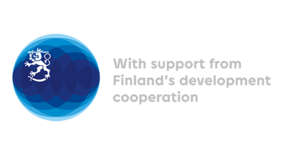 With support from Finland's development cooperation