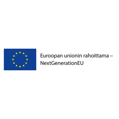 Logo: Euroopan unionin rahoittama – NextGenerationEU