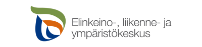 Elinkeino-, liikenne- ja ympäristökeskuksen (ELY-keskuksen) logografiikka.