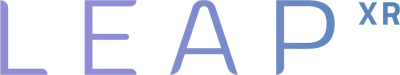LEAPXR logo graphic