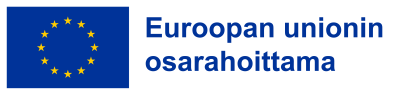 EU logo "EUn osarahoittama"