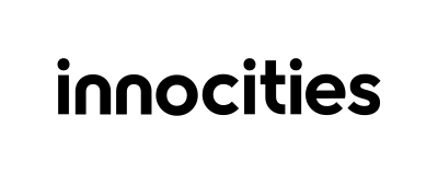 Innocities text their logo