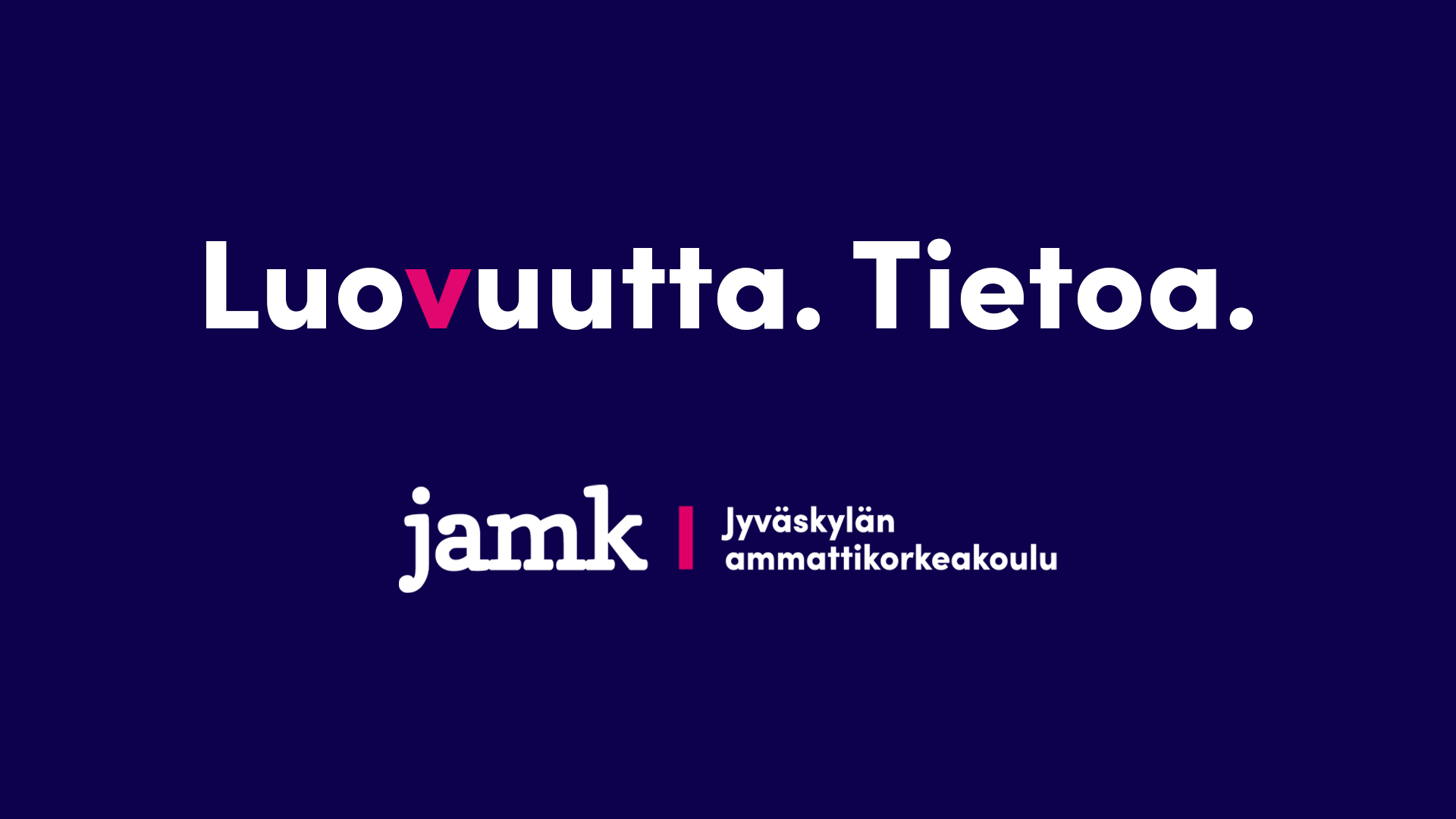 Jamk University of Applied Sciences | Jamk